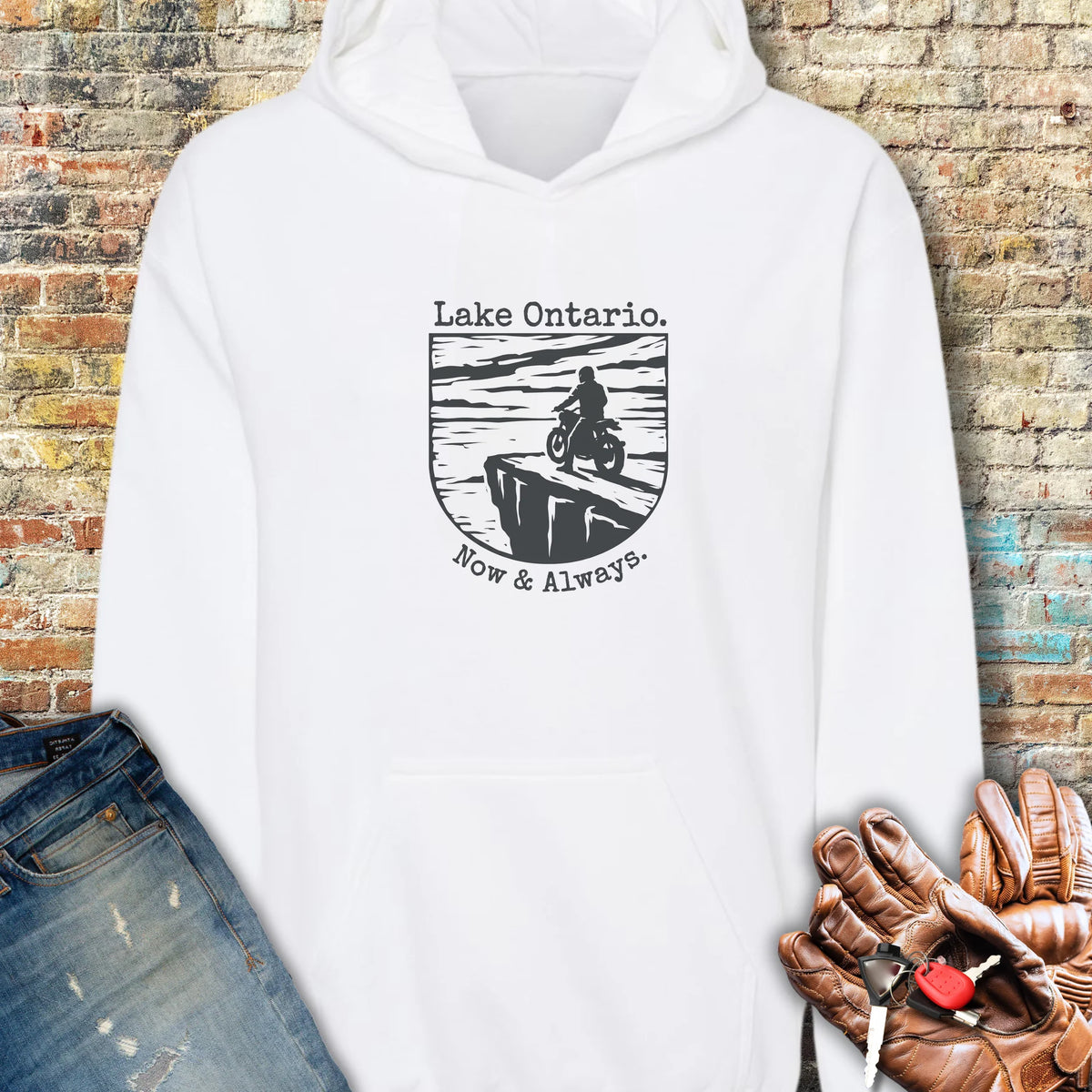 Now & Always Hoodie - White