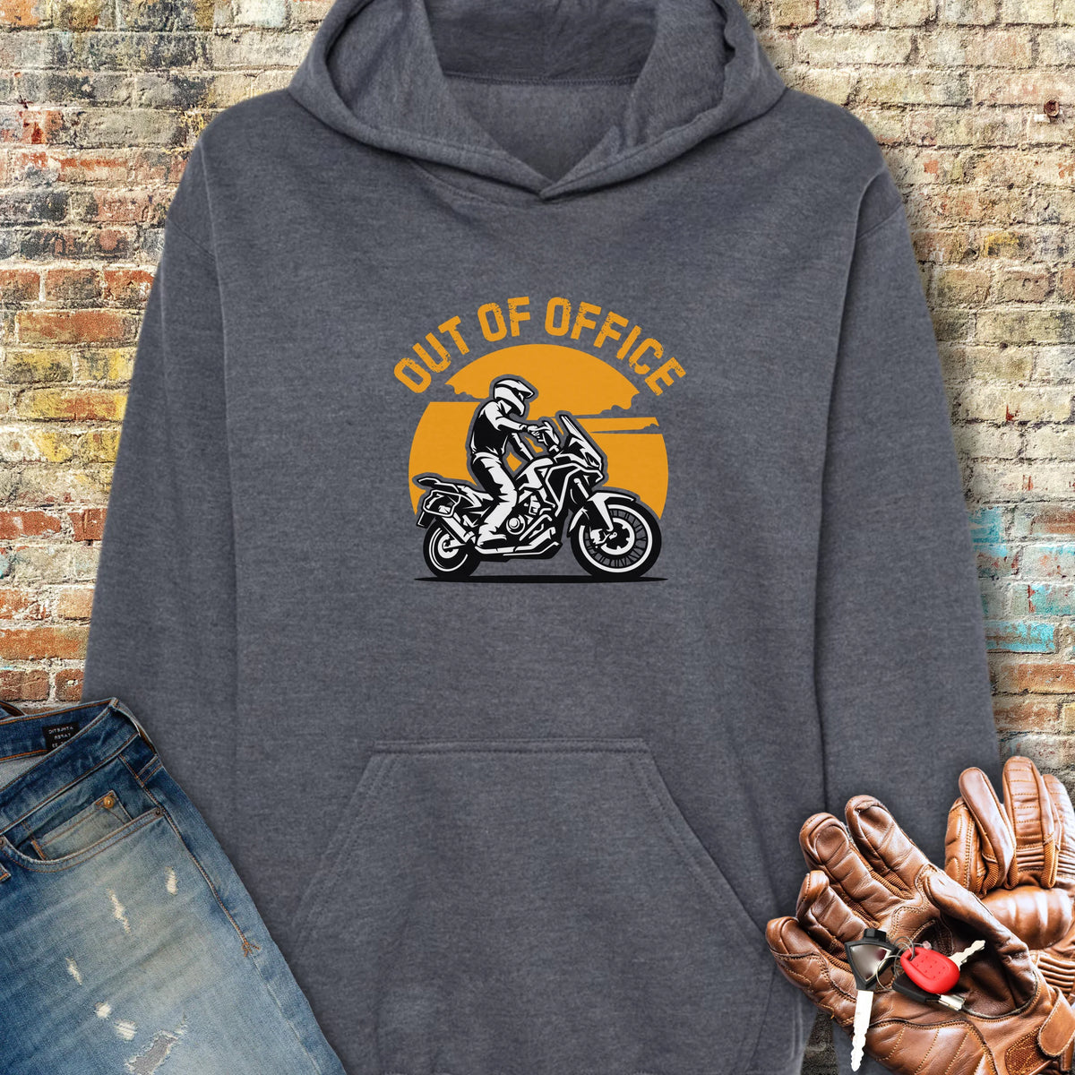 OOO ADV Hoodie - Dark Heather