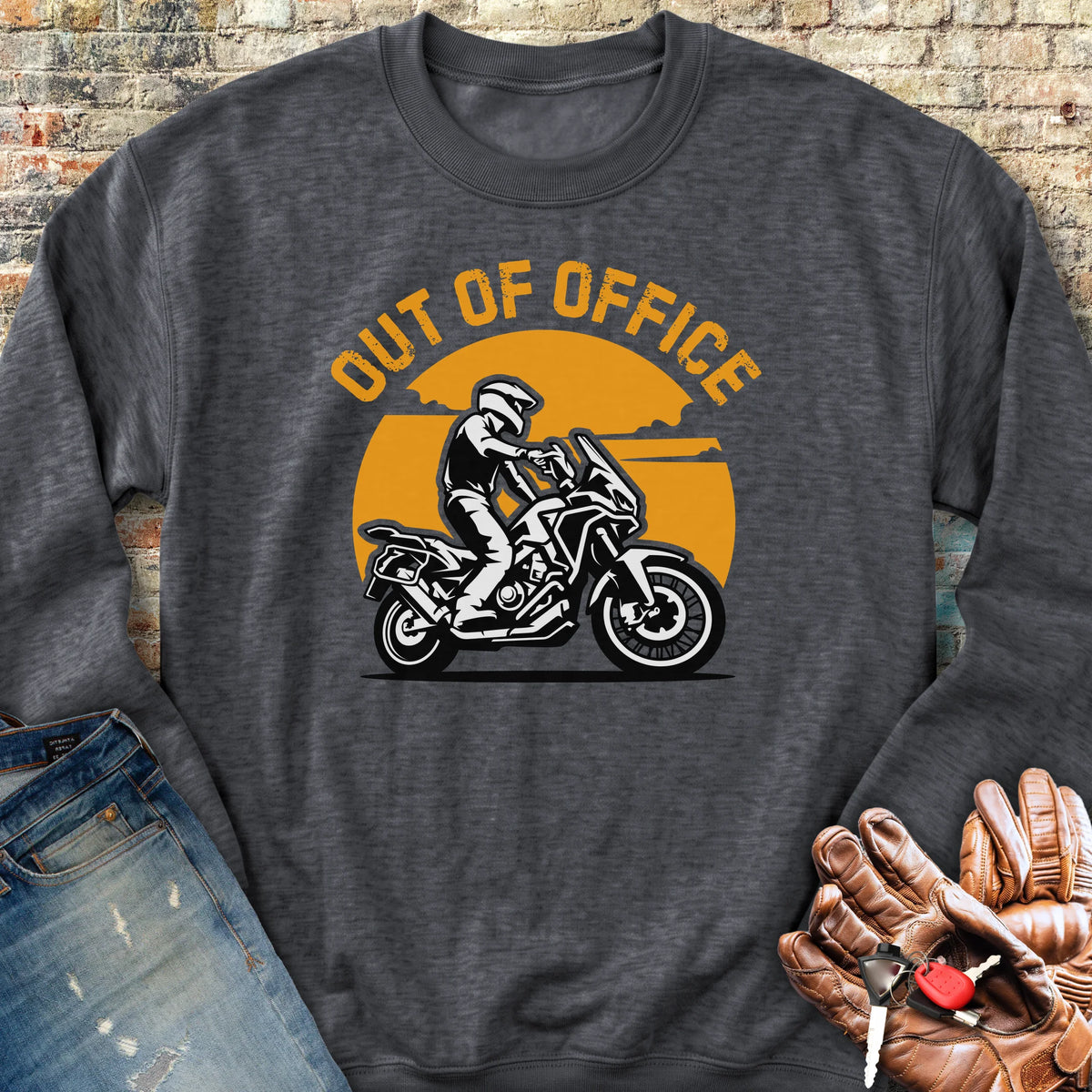 OOO ADV Sweatshirt - Dark Heather
