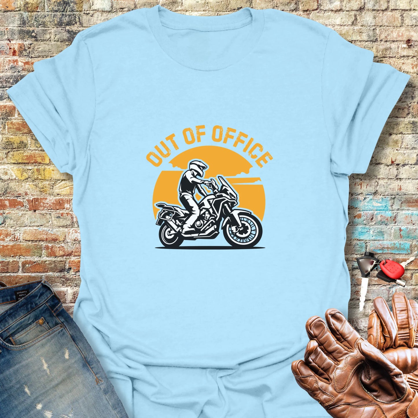 OOO ADV T-Shirt - Light Blue