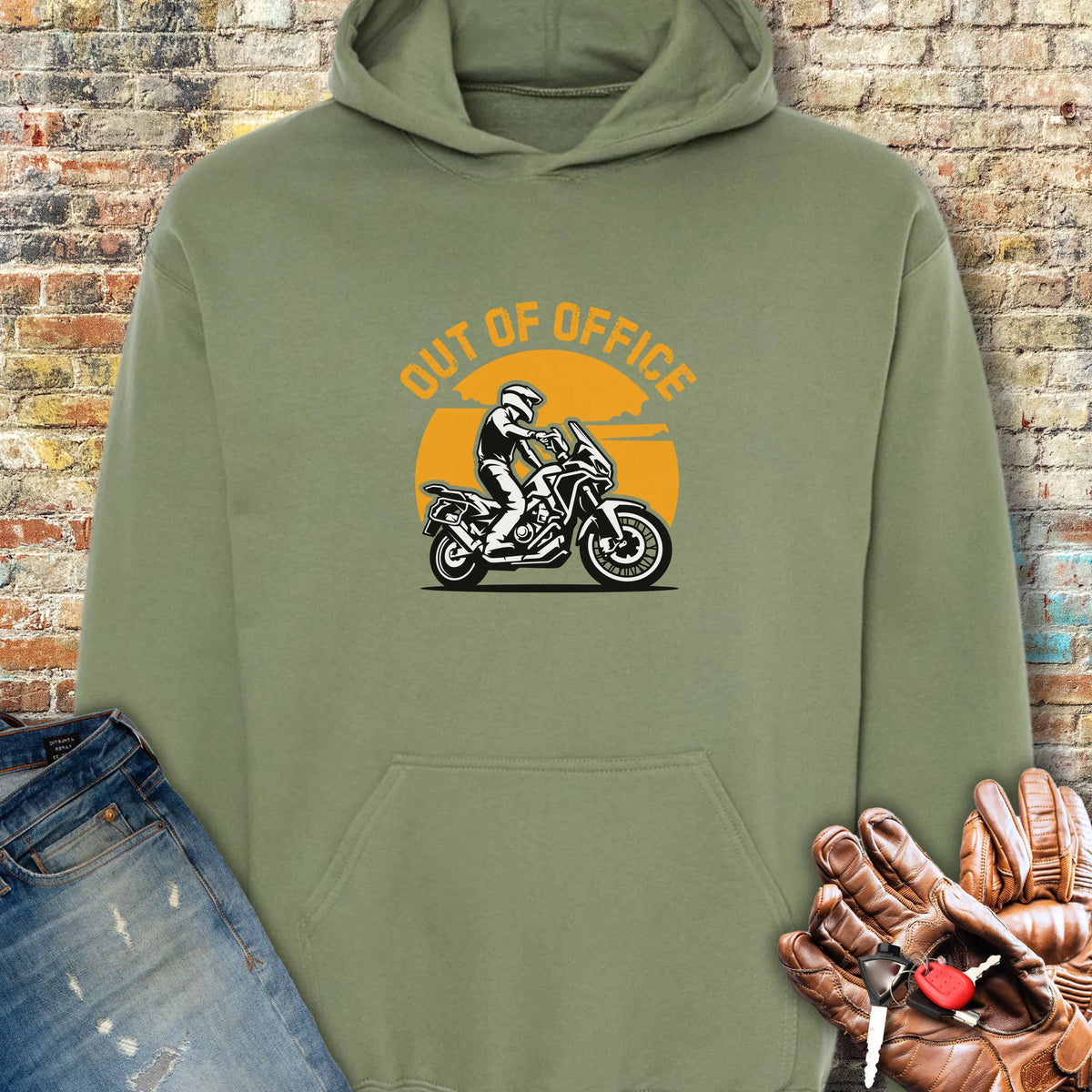 OOO ADV Hoodie - Military Green