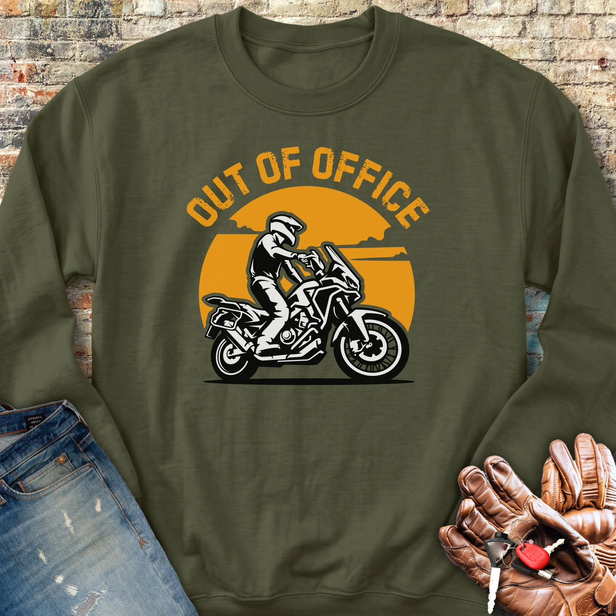 OOO ADV Sweatshirt - Military Green