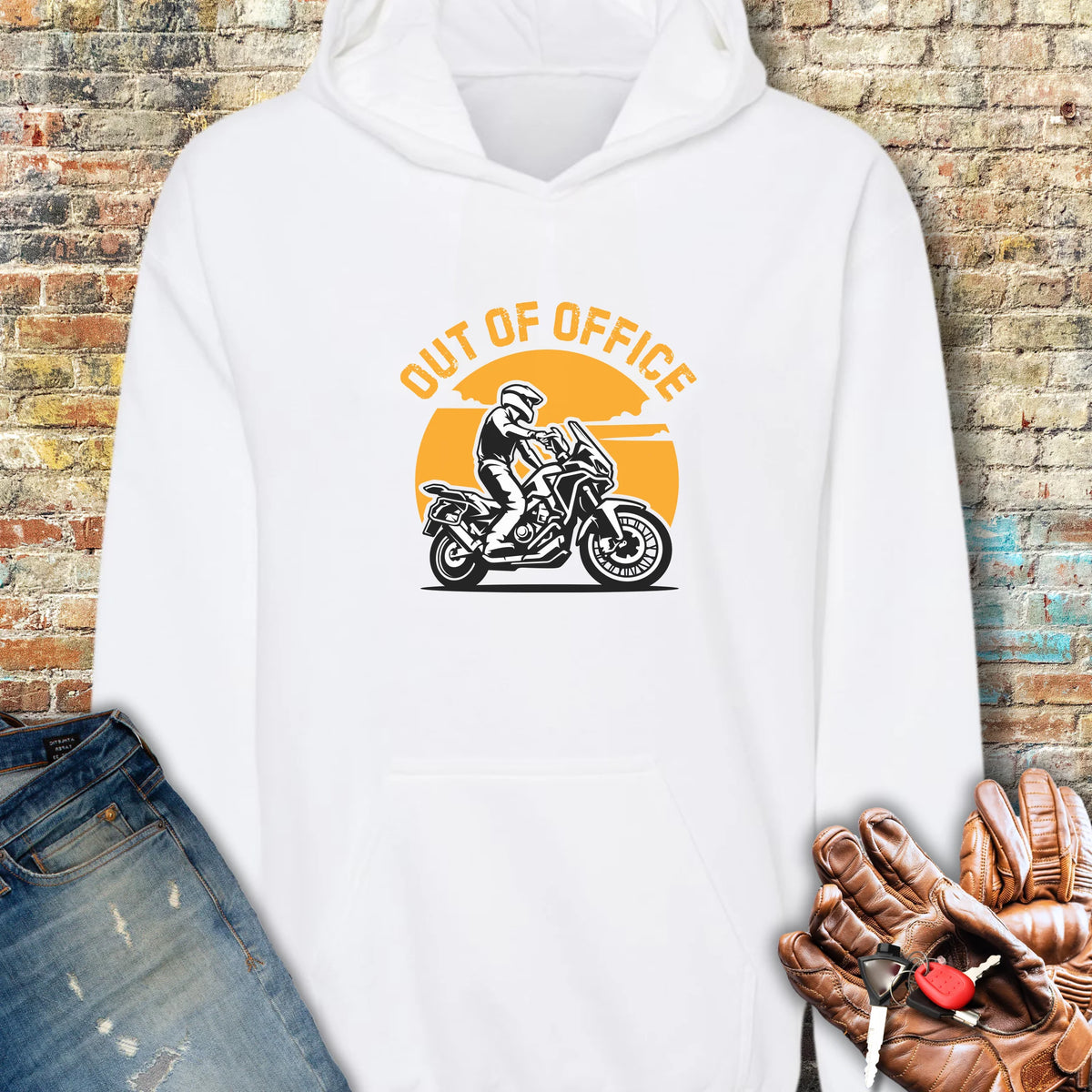 OOO ADV Hoodie - White