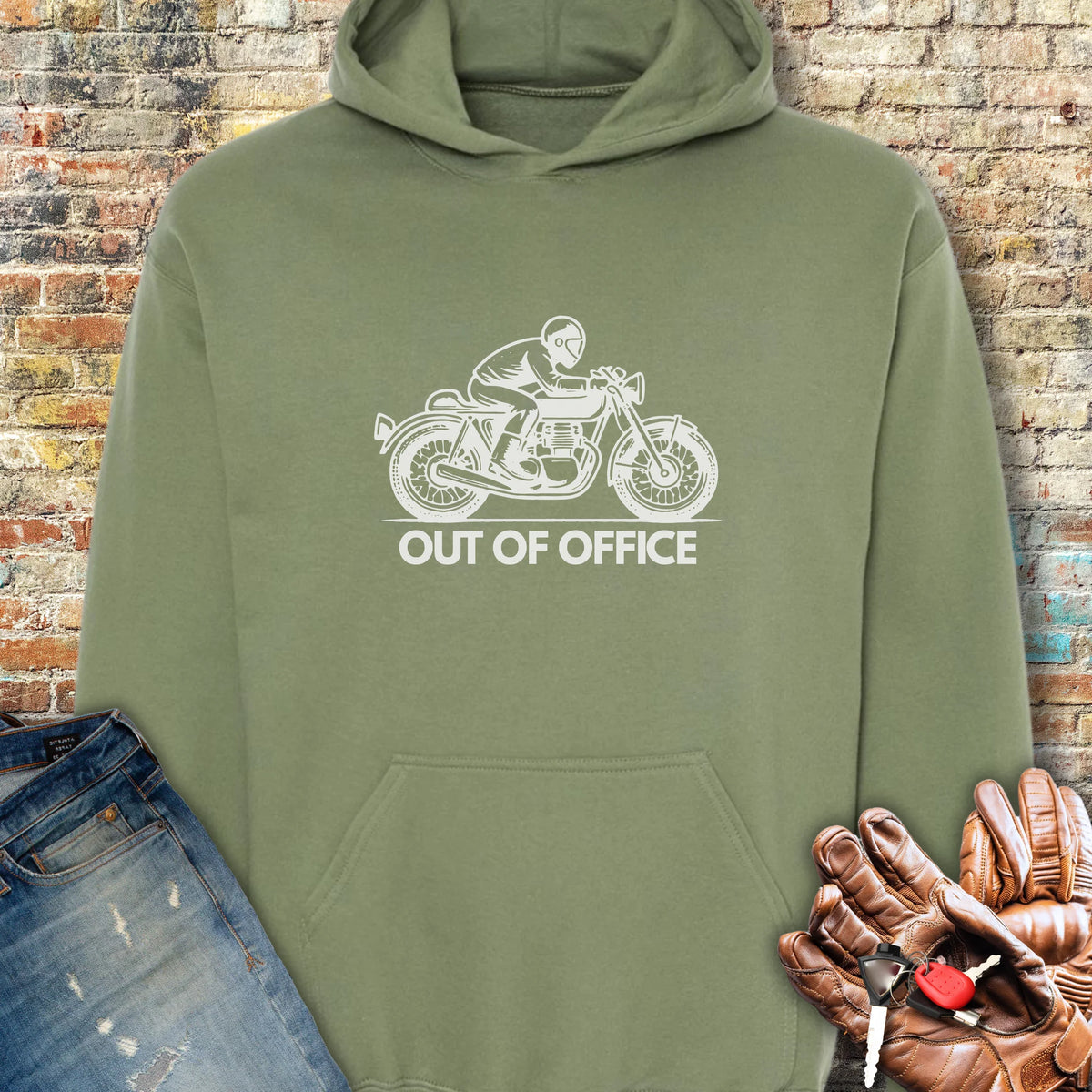 OOO Classic Hoodie - Military Green