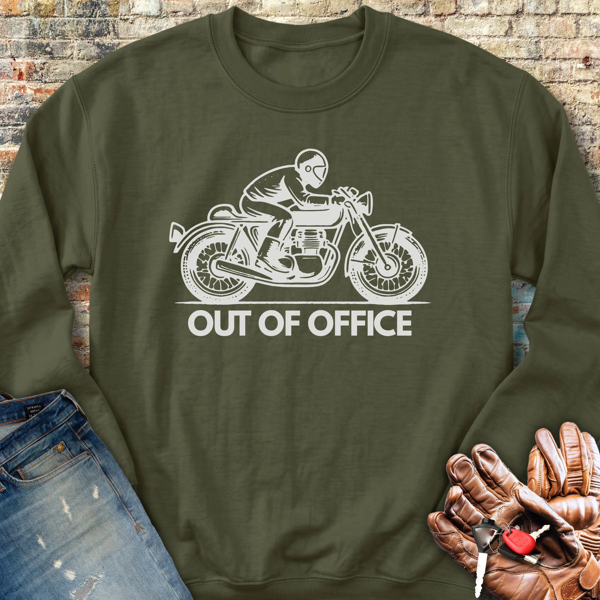 OOO Classic Sweatshirt - Military Green