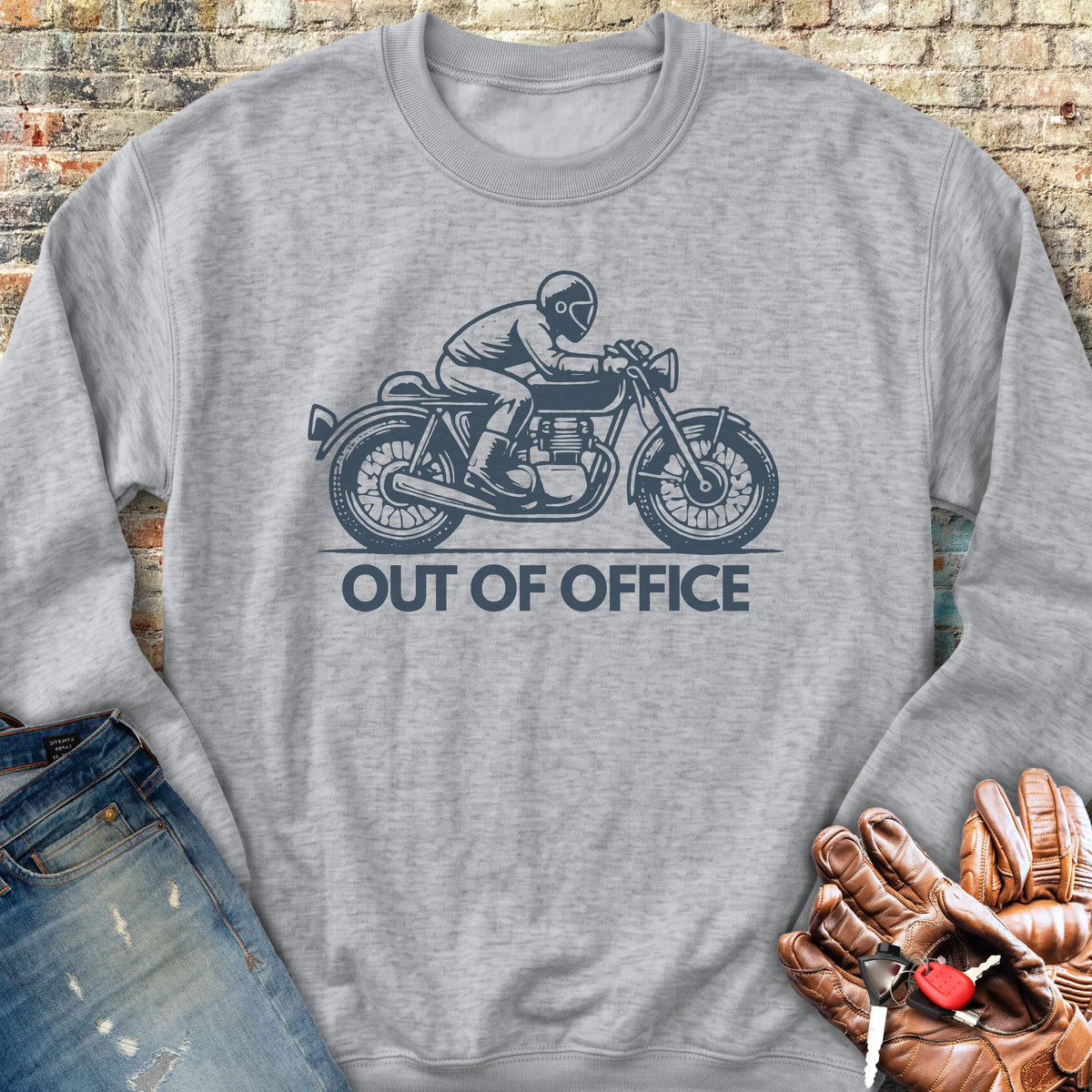 OOO Classic Sweatshirt - Sport Grey
