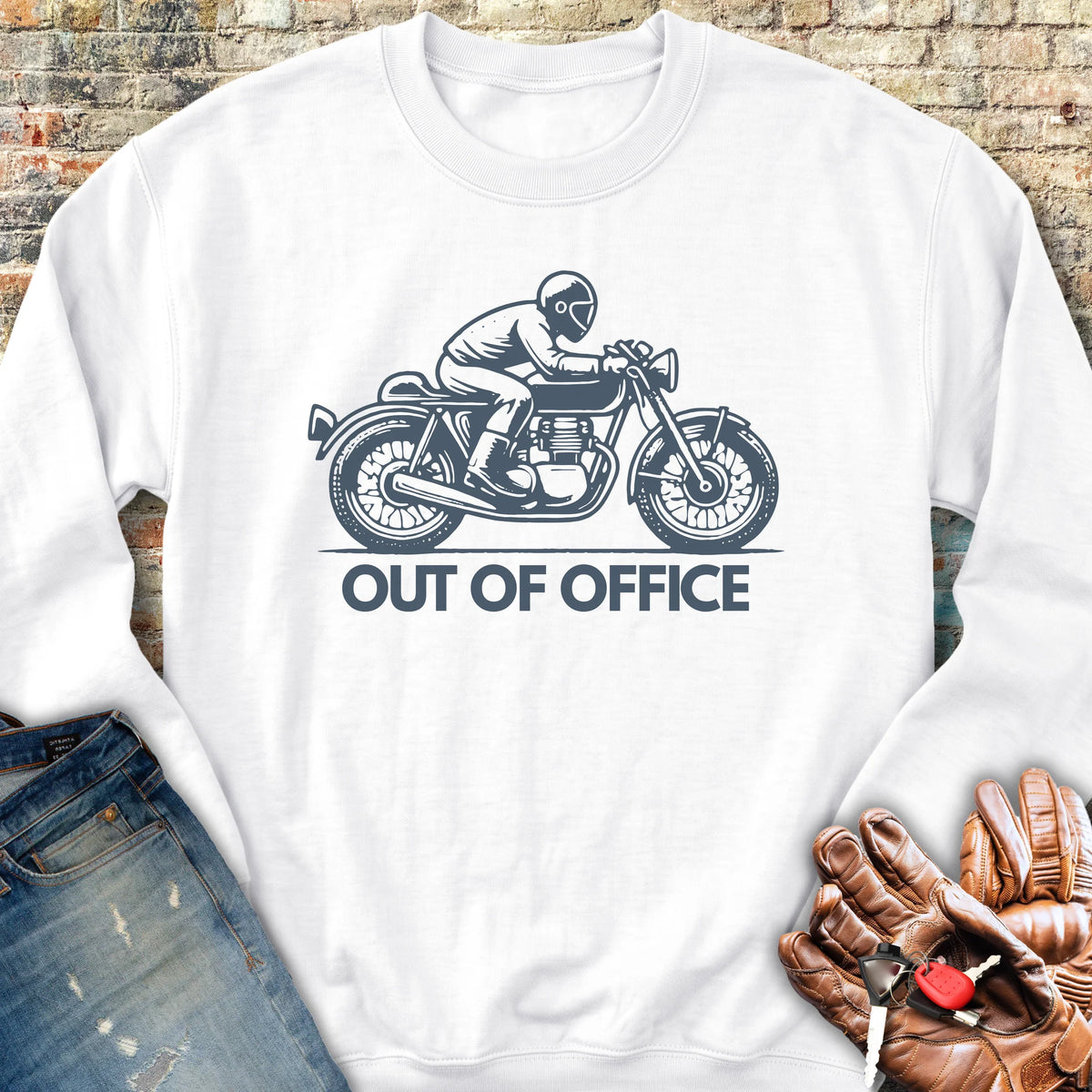 OOO Classic Sweatshirt - White