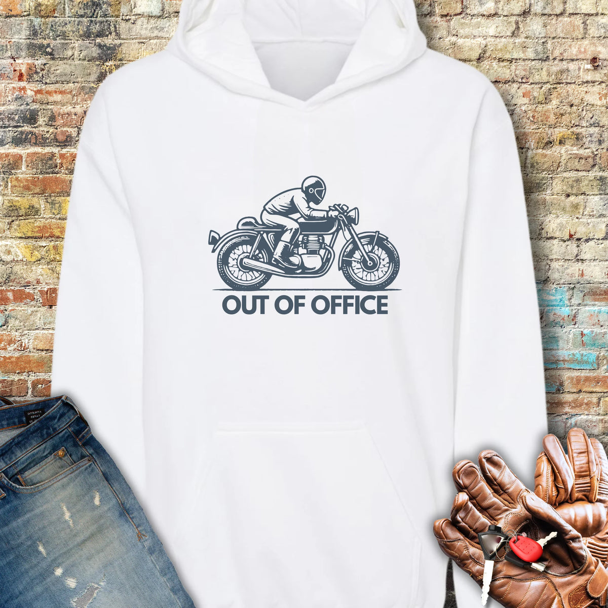 OOO Classic Hoodie - White