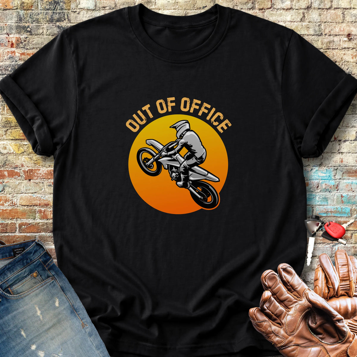 OOO MotoX Classic T-Shirt - Black