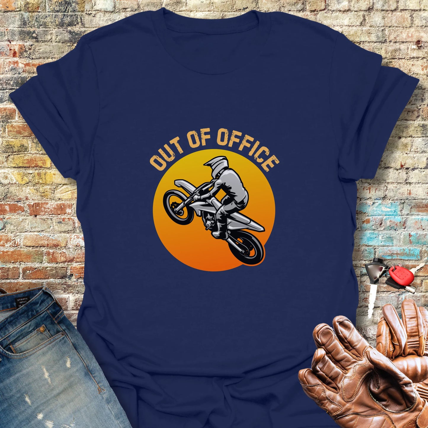 OOO MotoX T-Shirt - Navy