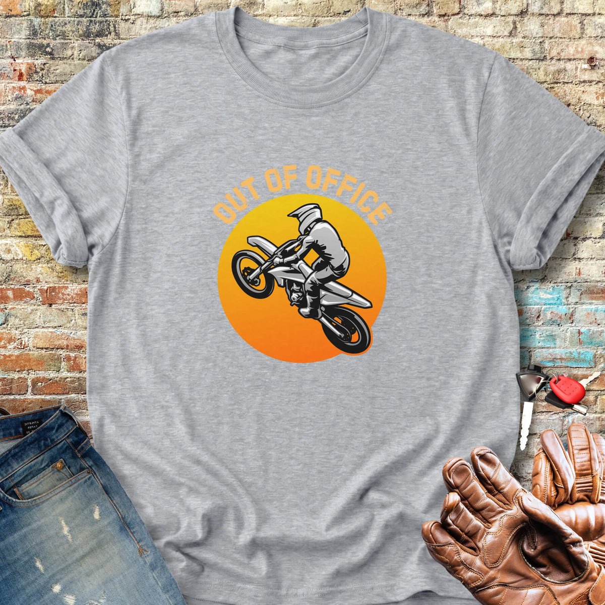 OOO MotoX Classic T-Shirt - Sport Grey