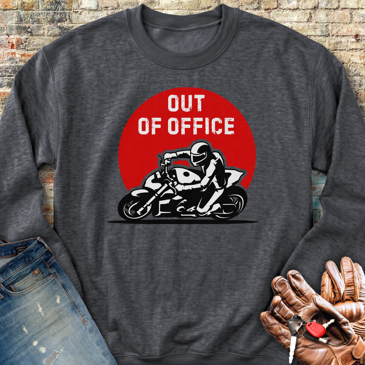 OOO Streetfighter Sweatshirt - Dark Heather