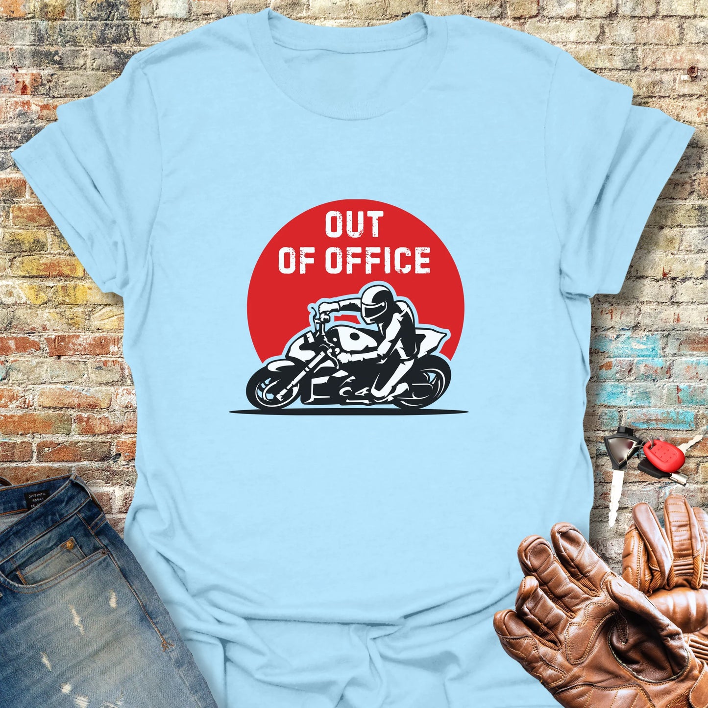 OOO Streetfighter T-Shirt - Light Blue
