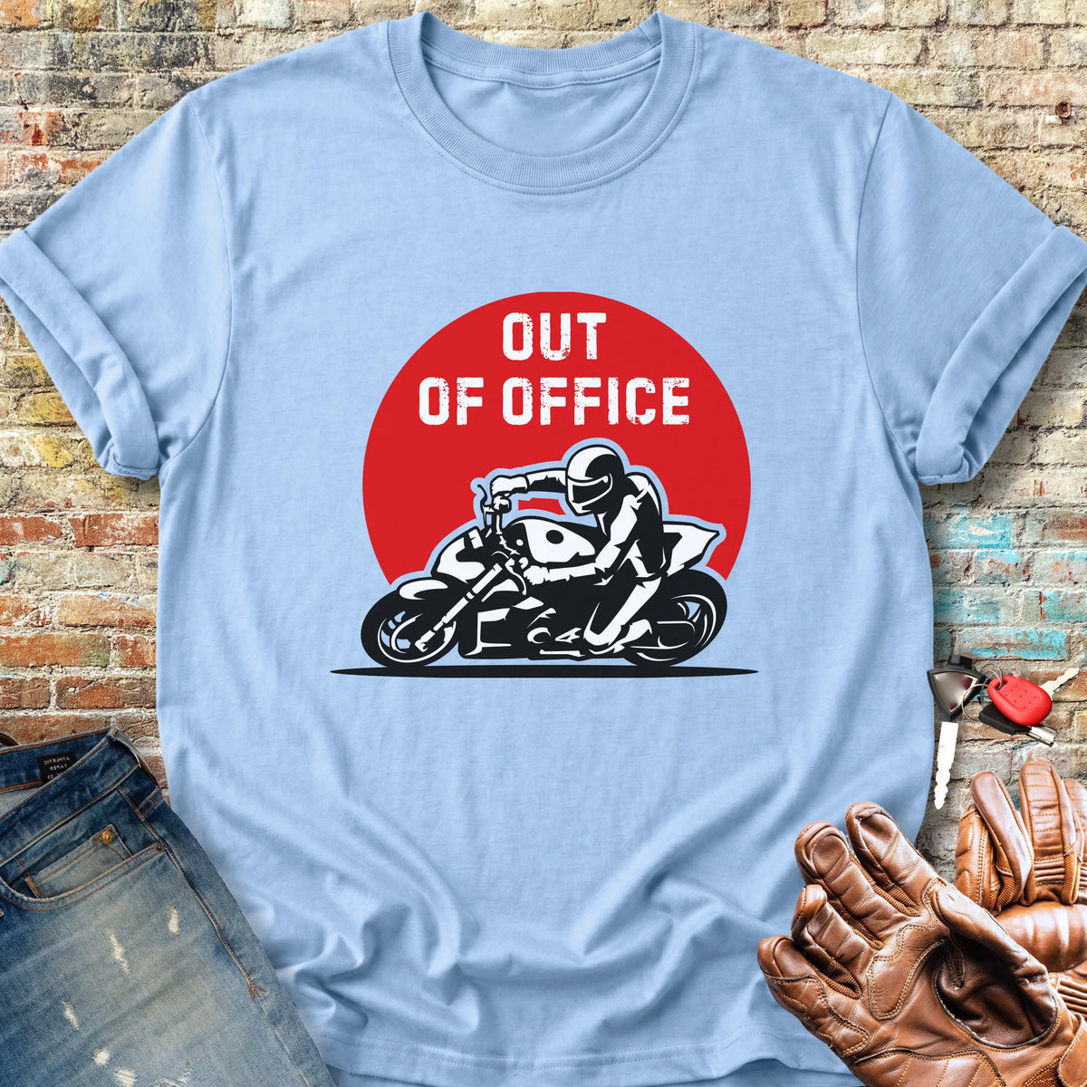 OOO Streetfighter Classic T-Shirt - Light Blue