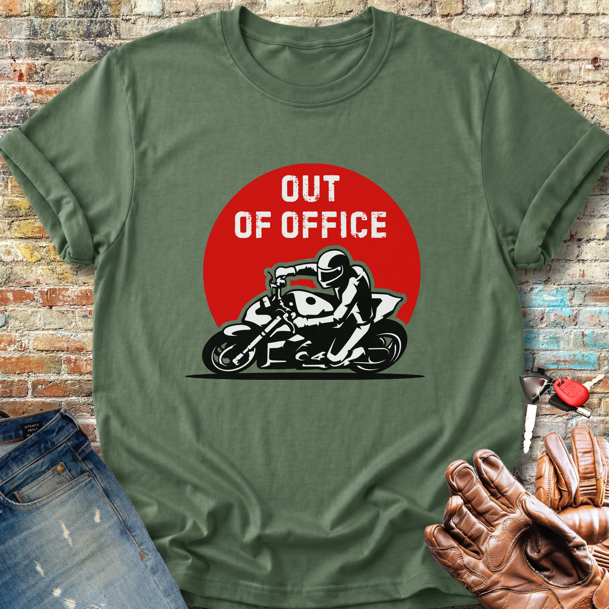 OOO Streetfighter Classic T-Shirt - Military Green