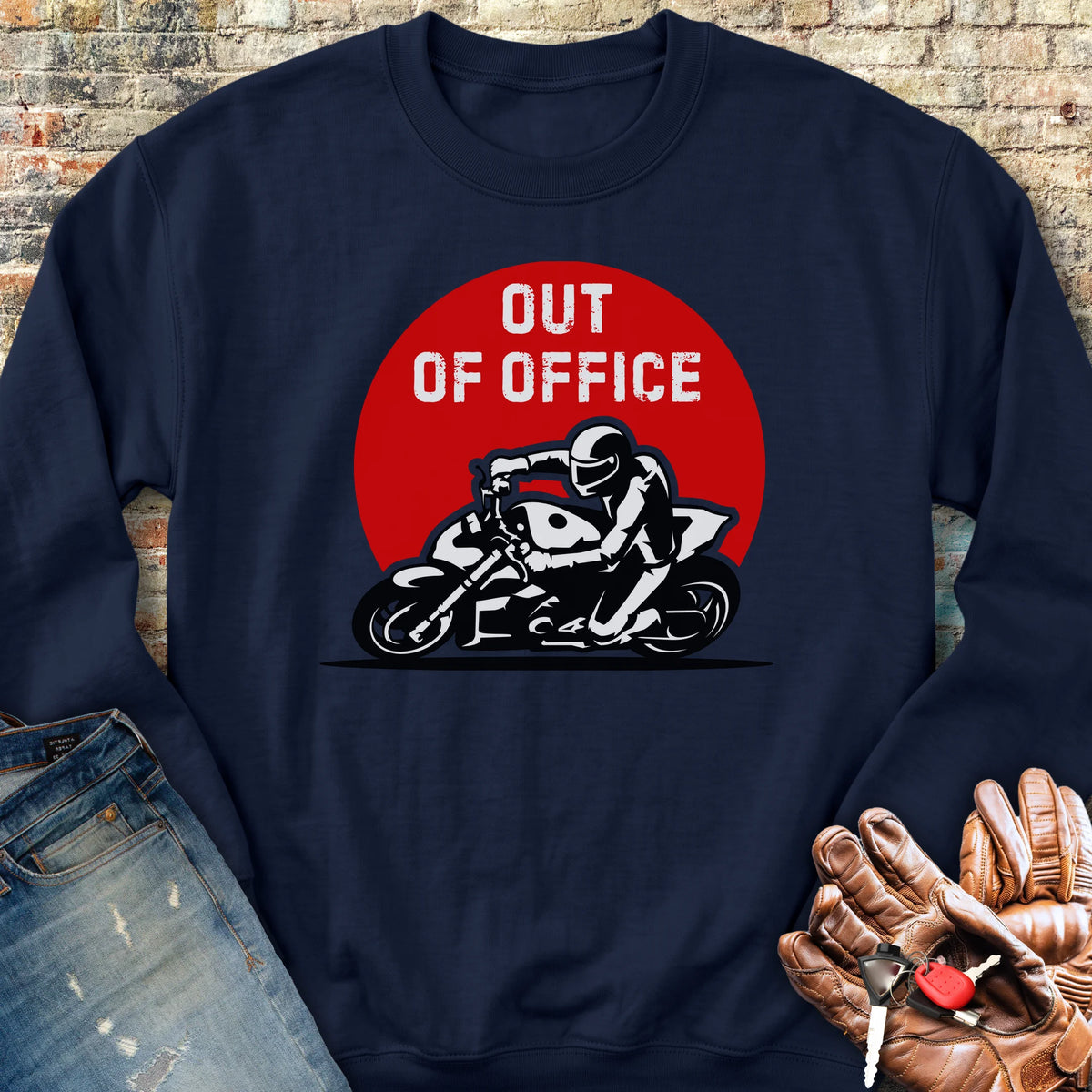 OOO Streetfighter Sweatshirt - Navy