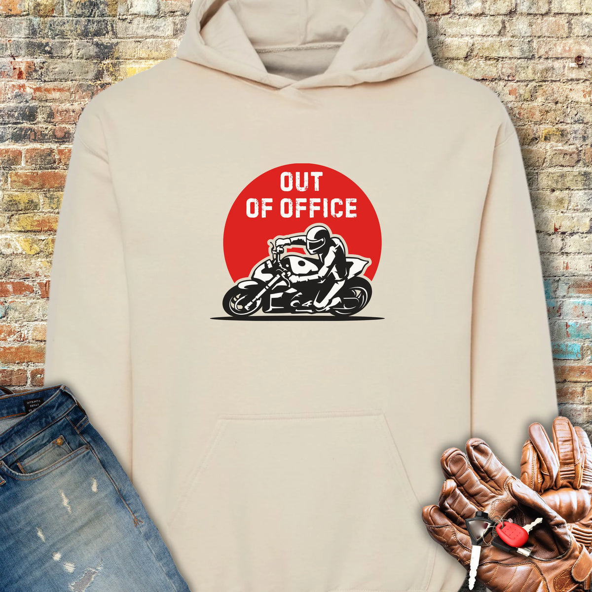 OOO Streetfighter Hoodie - Sand