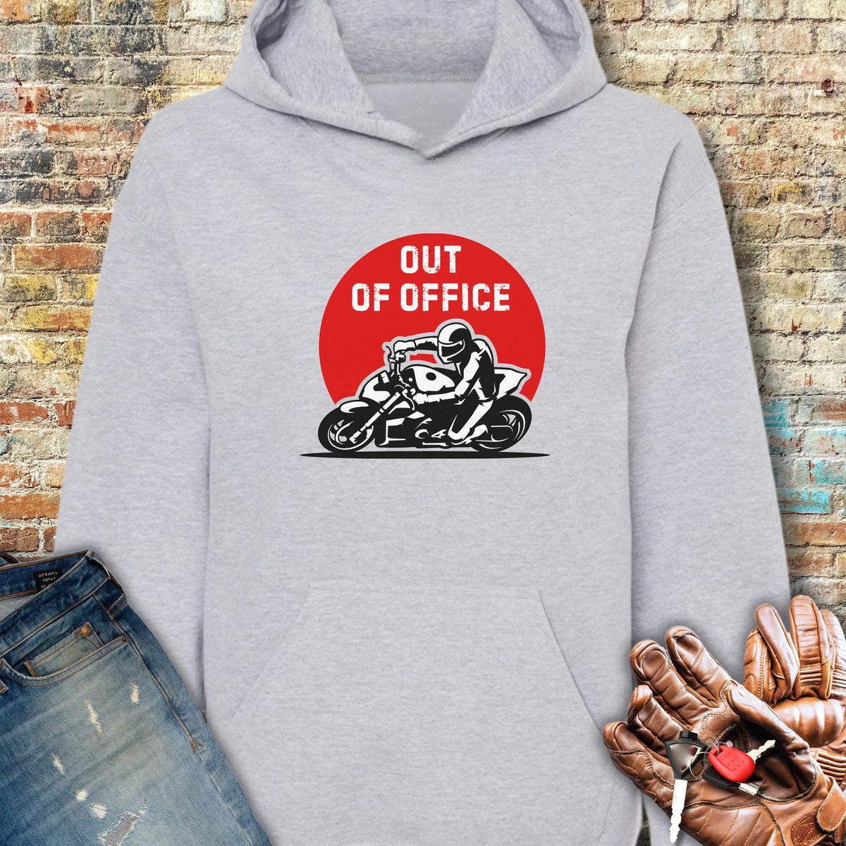OOO Streetfighter Hoodie - Sport Grey