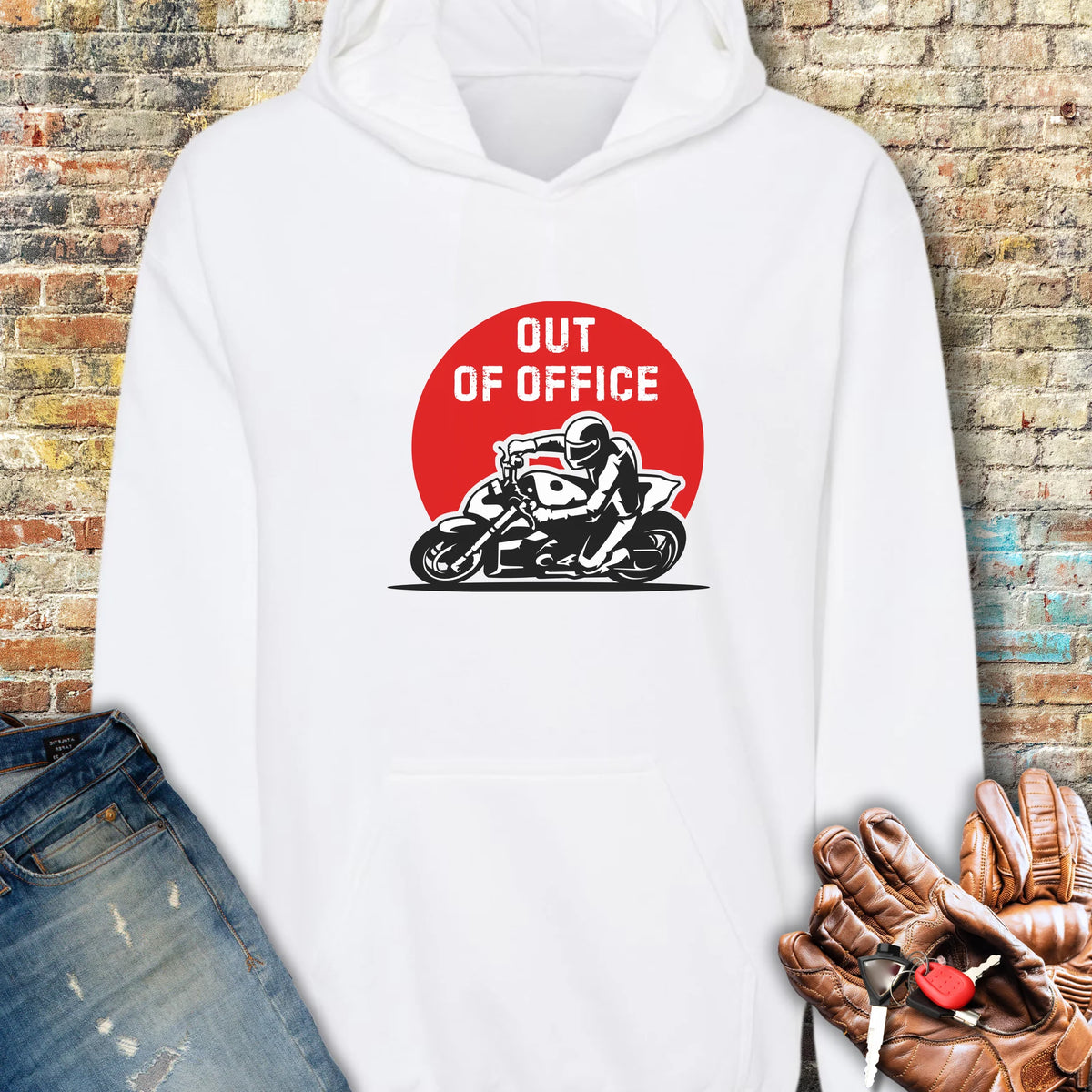 OOO Streetfighter Hoodie - White