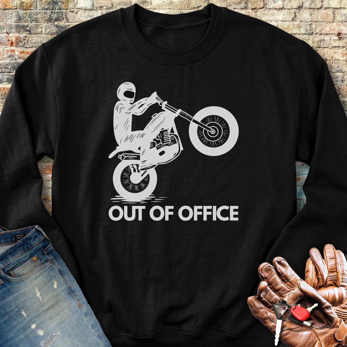 OOO Wheelie Sweatshirt - Black