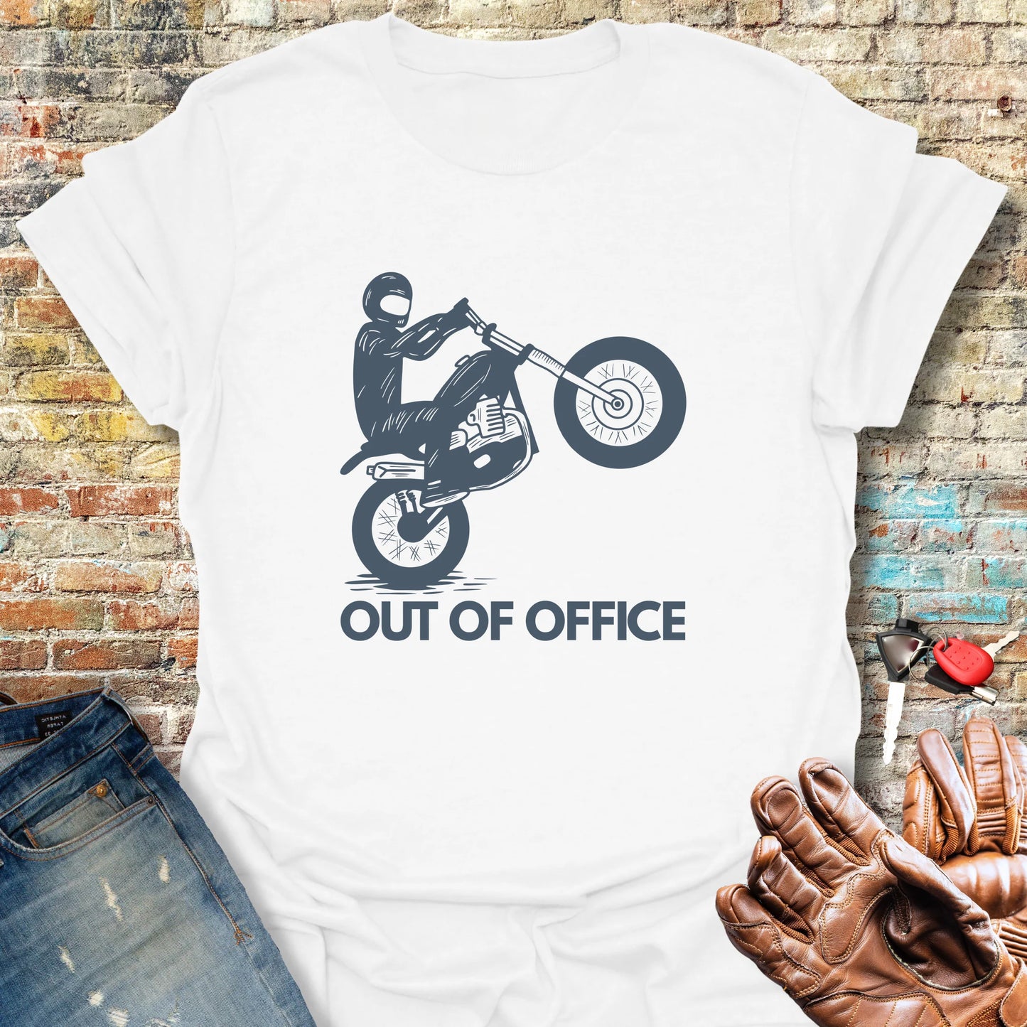 OOO Wheelie T-Shirt - White