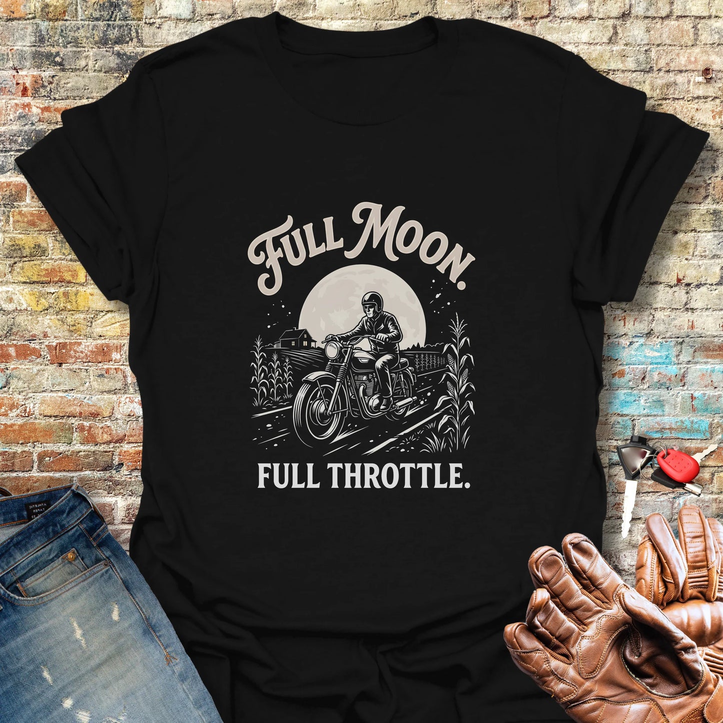 October Road T-Shirt - Black