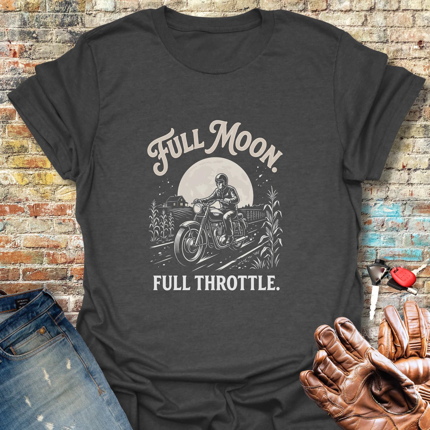 October Road T-Shirt - Dark Heather
