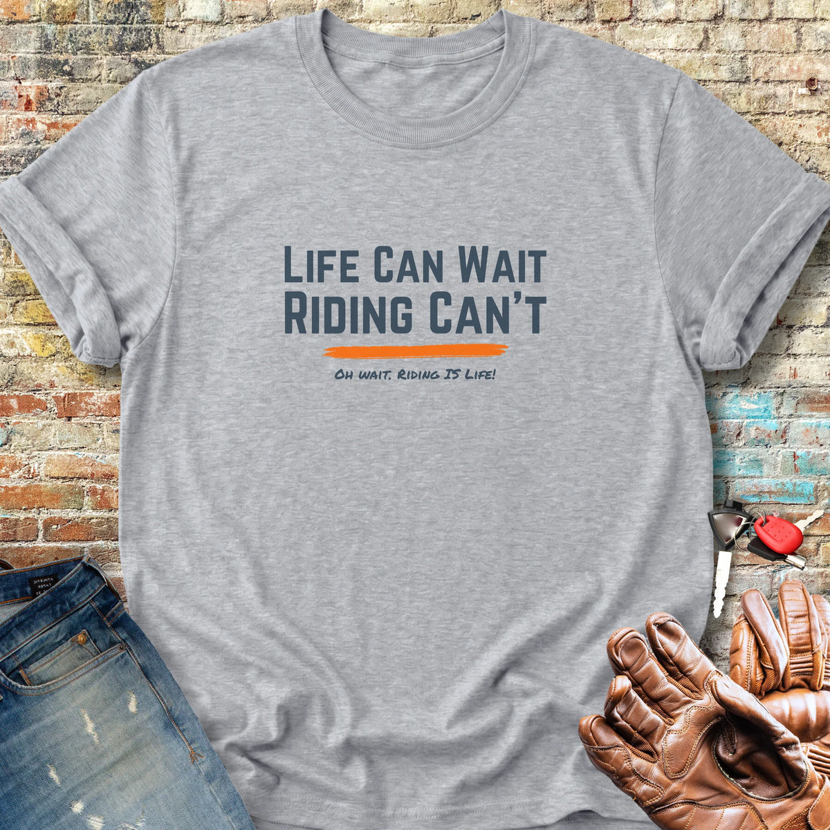 Oh Wait Classic T-Shirt - Sport Grey