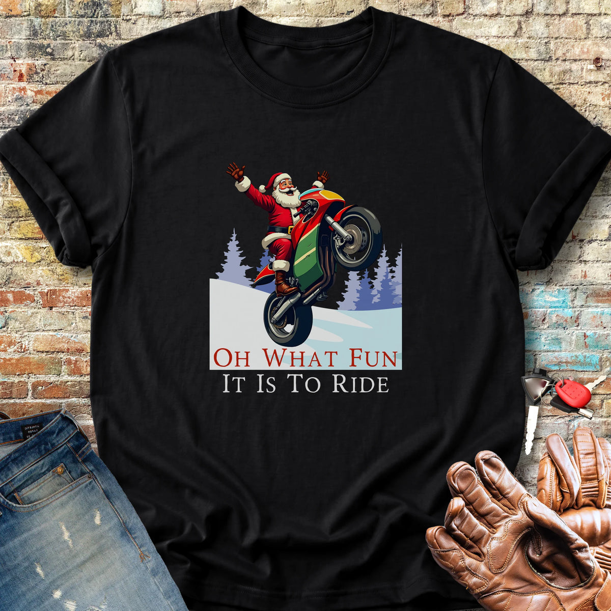 Oh What Fun Classic T-Shirt - Black
