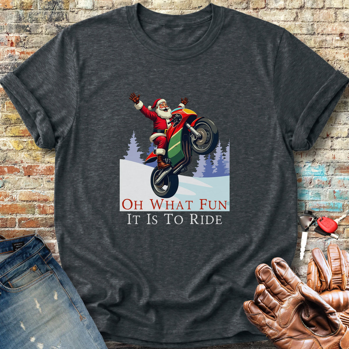 Oh What Fun Classic T-Shirt - Dark Heather