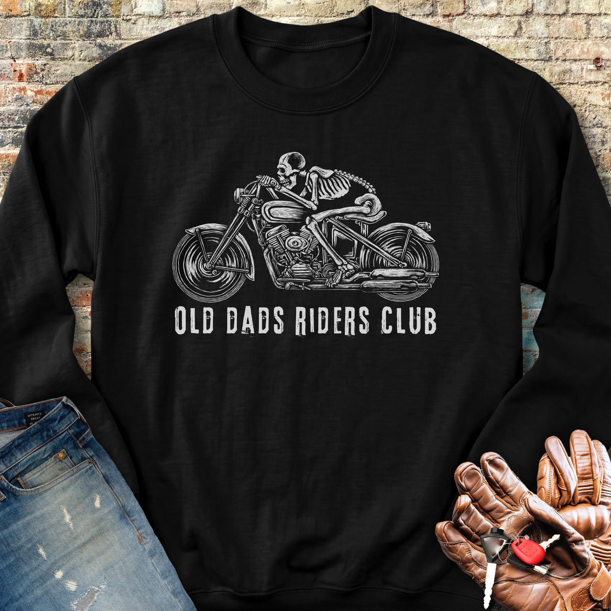 Old Dads Sweatshirt - Black