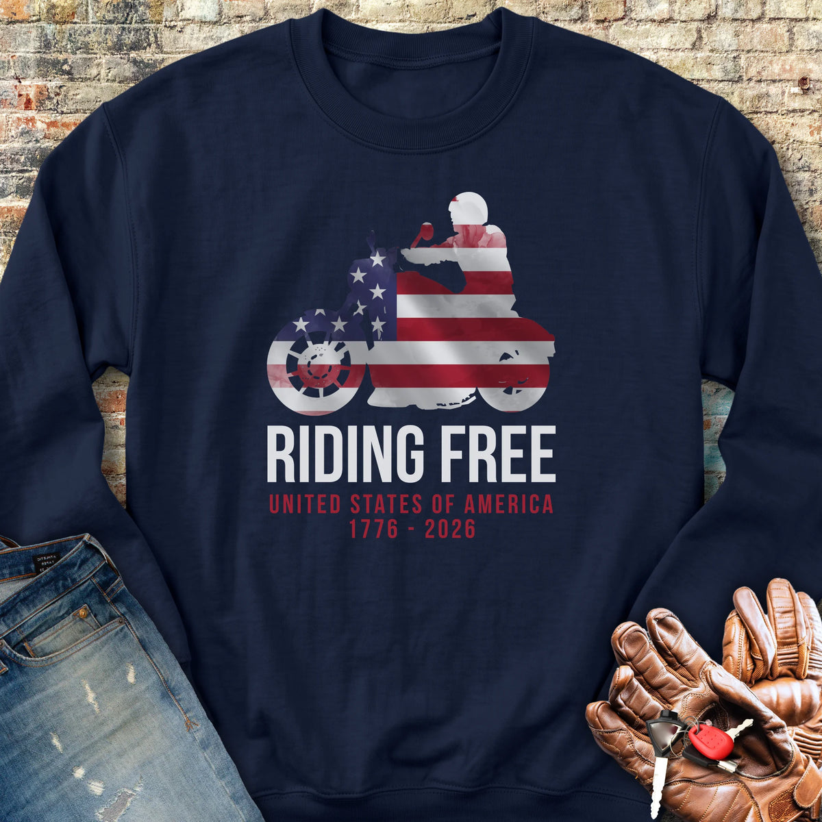 Old Glory 250th Sweatshirt - Navy