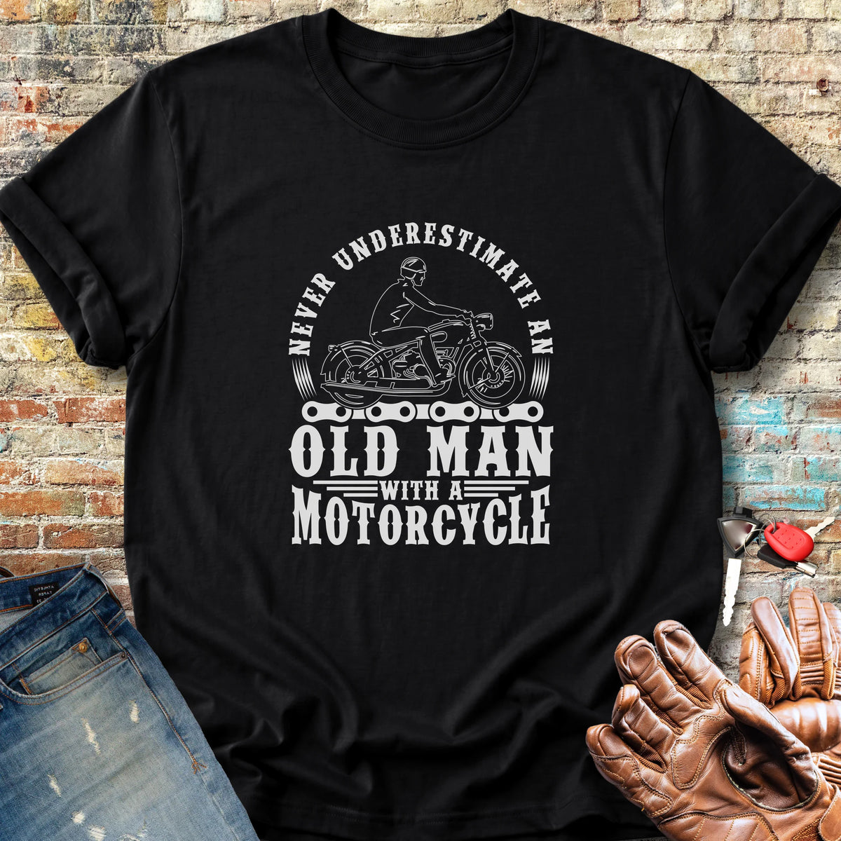 Old Man Classic T-Shirt - Black