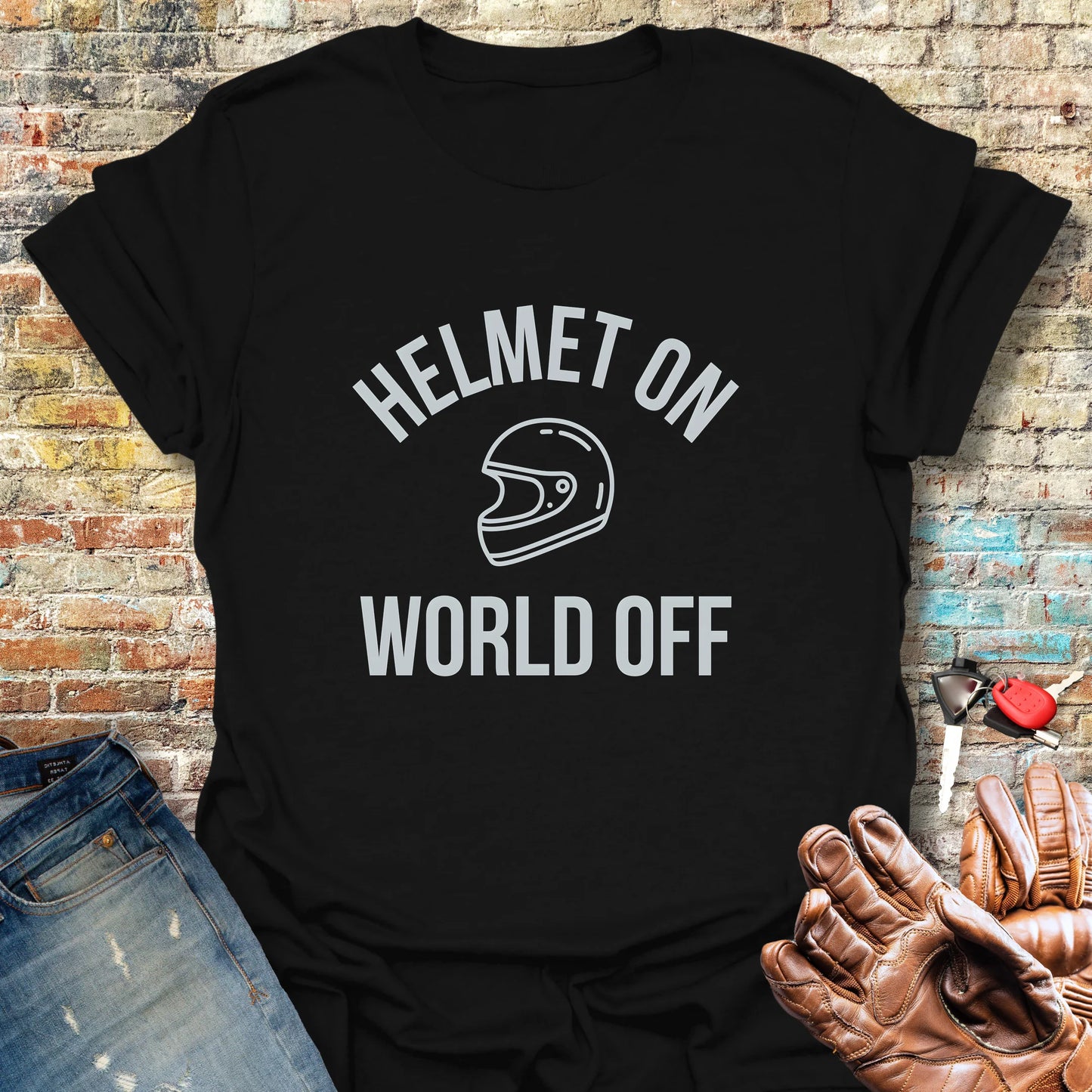On Off T-Shirt - Black