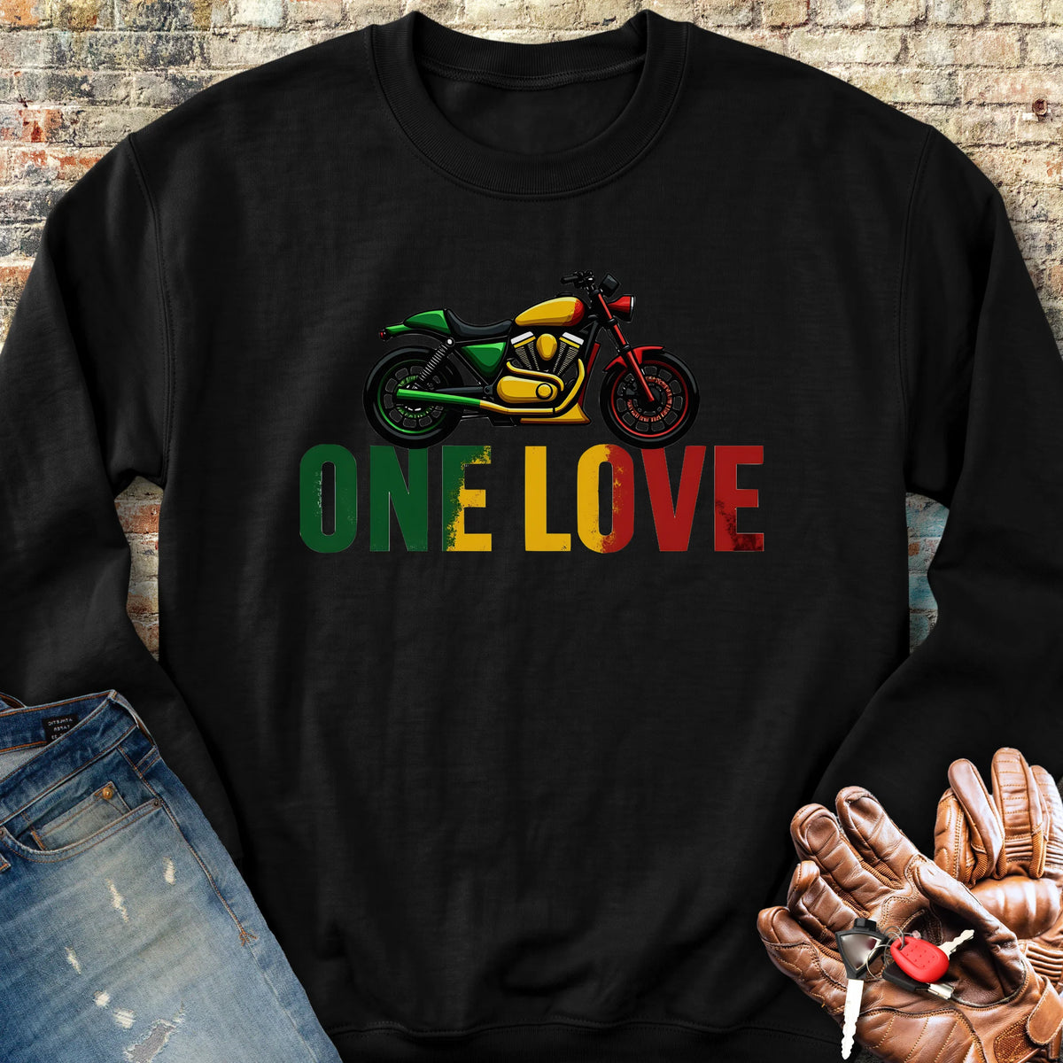 One Love Sweatshirt - Black
