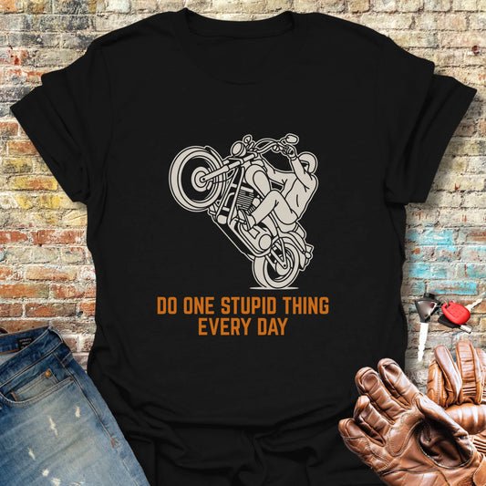 One Stupid Thing T-Shirt - Black