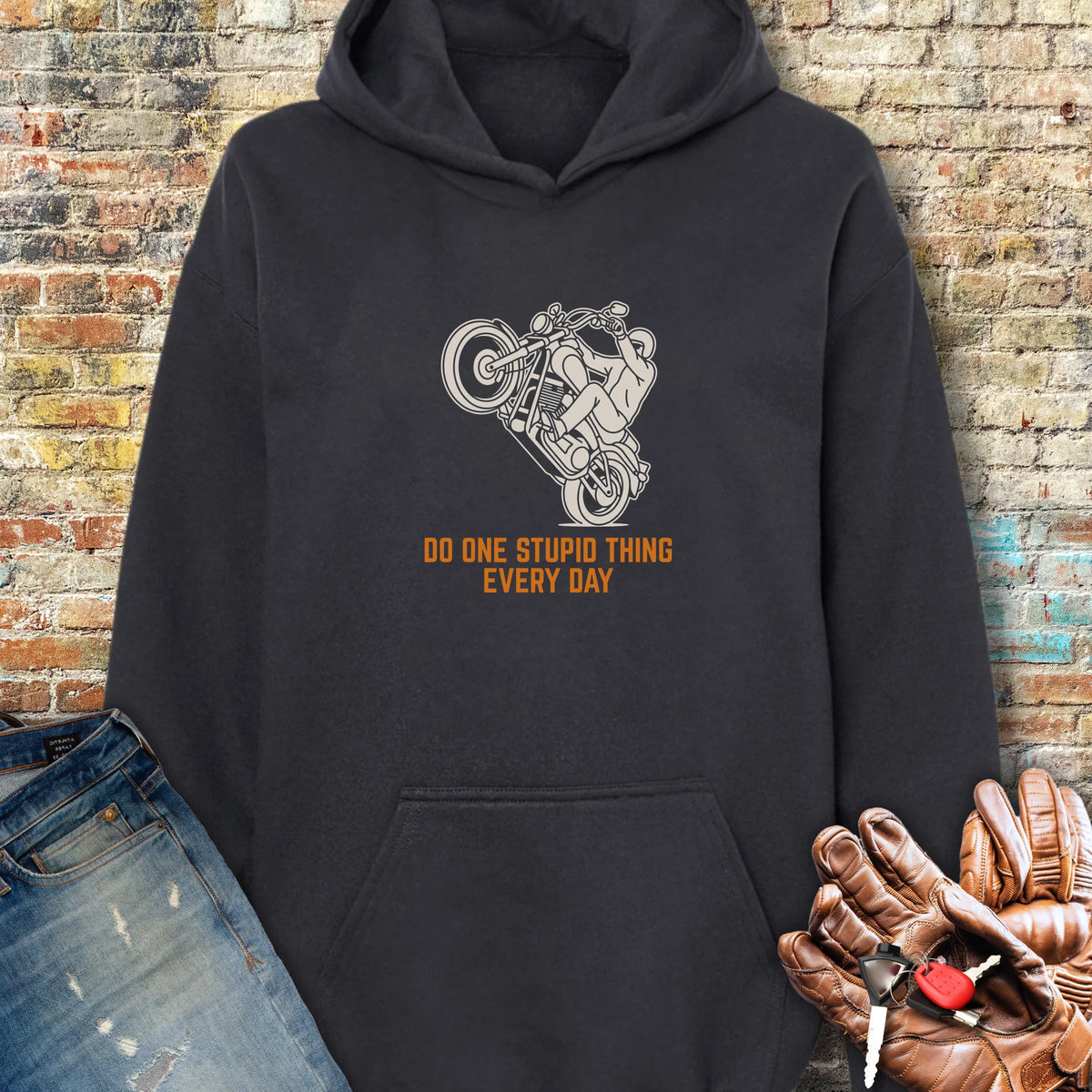 One Stupid Thing Hoodie - Black