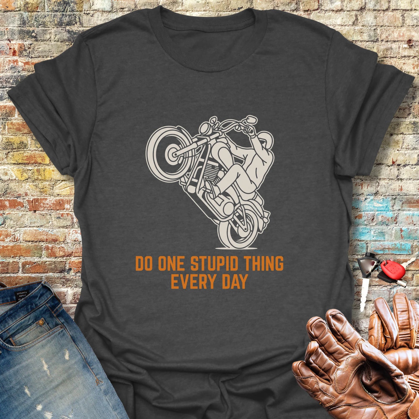 One Stupid Thing T-Shirt - Dark Heather