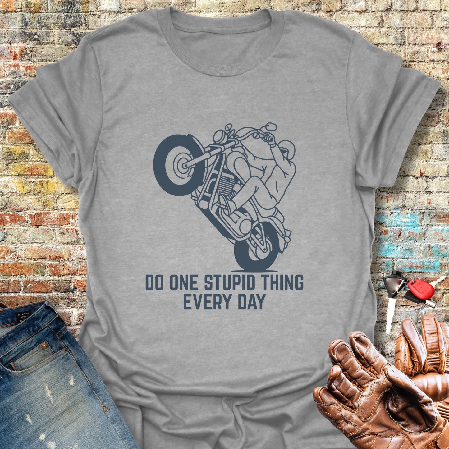 One Stupid Thing T-Shirt - Sport Grey