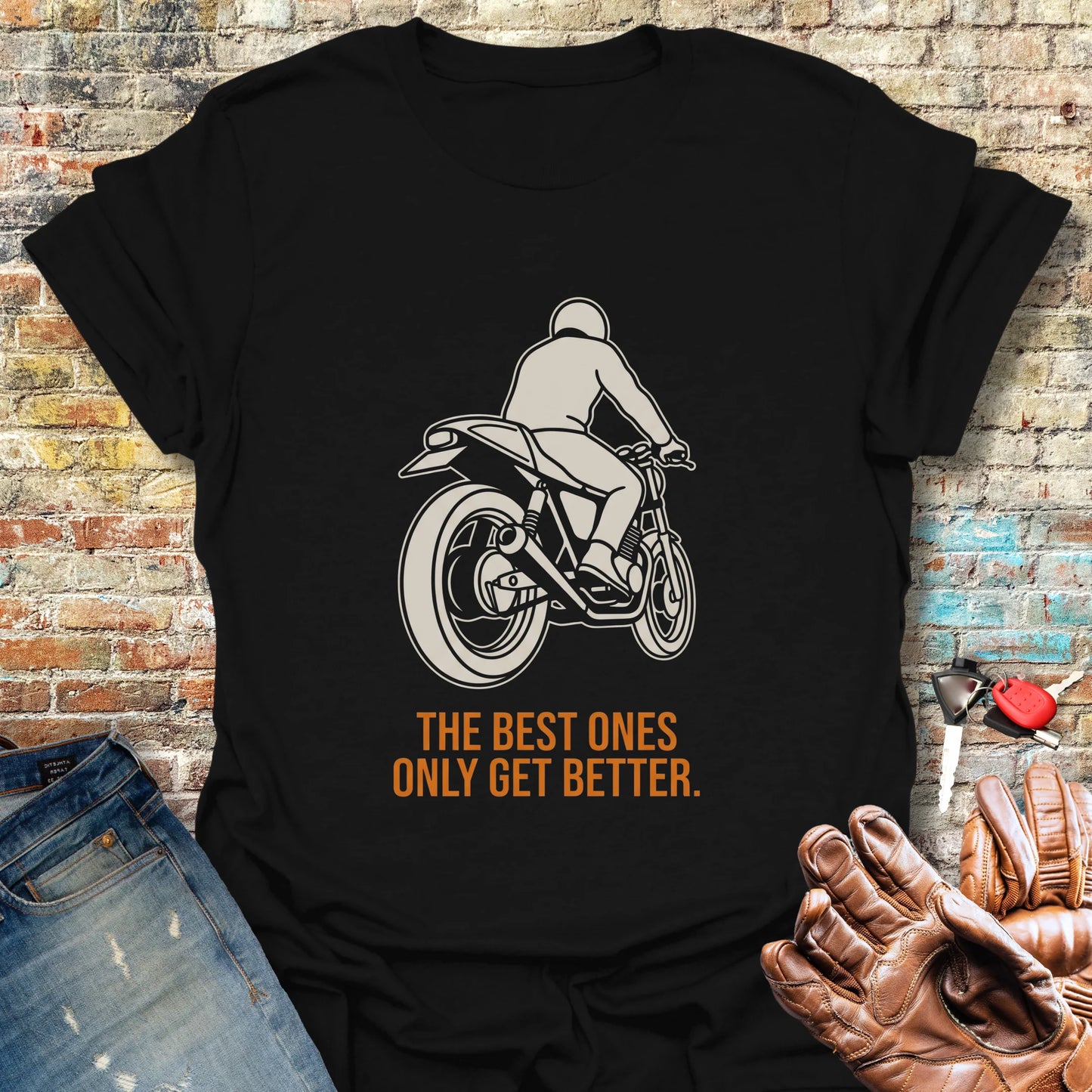 Only Get Better T-Shirt - Black