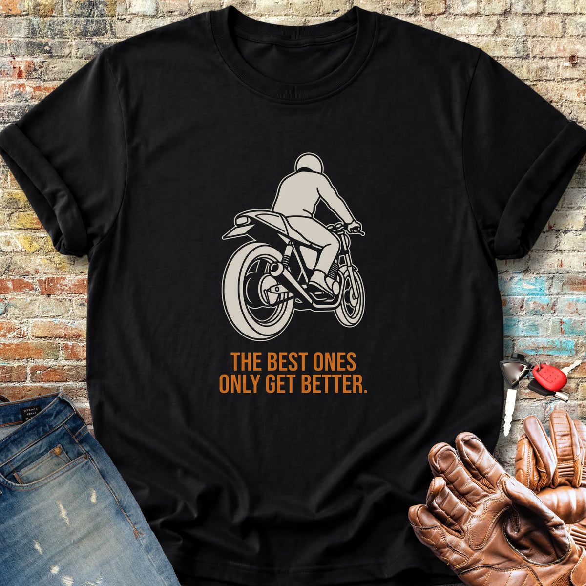 Only Get Better Classic T-Shirt - Black