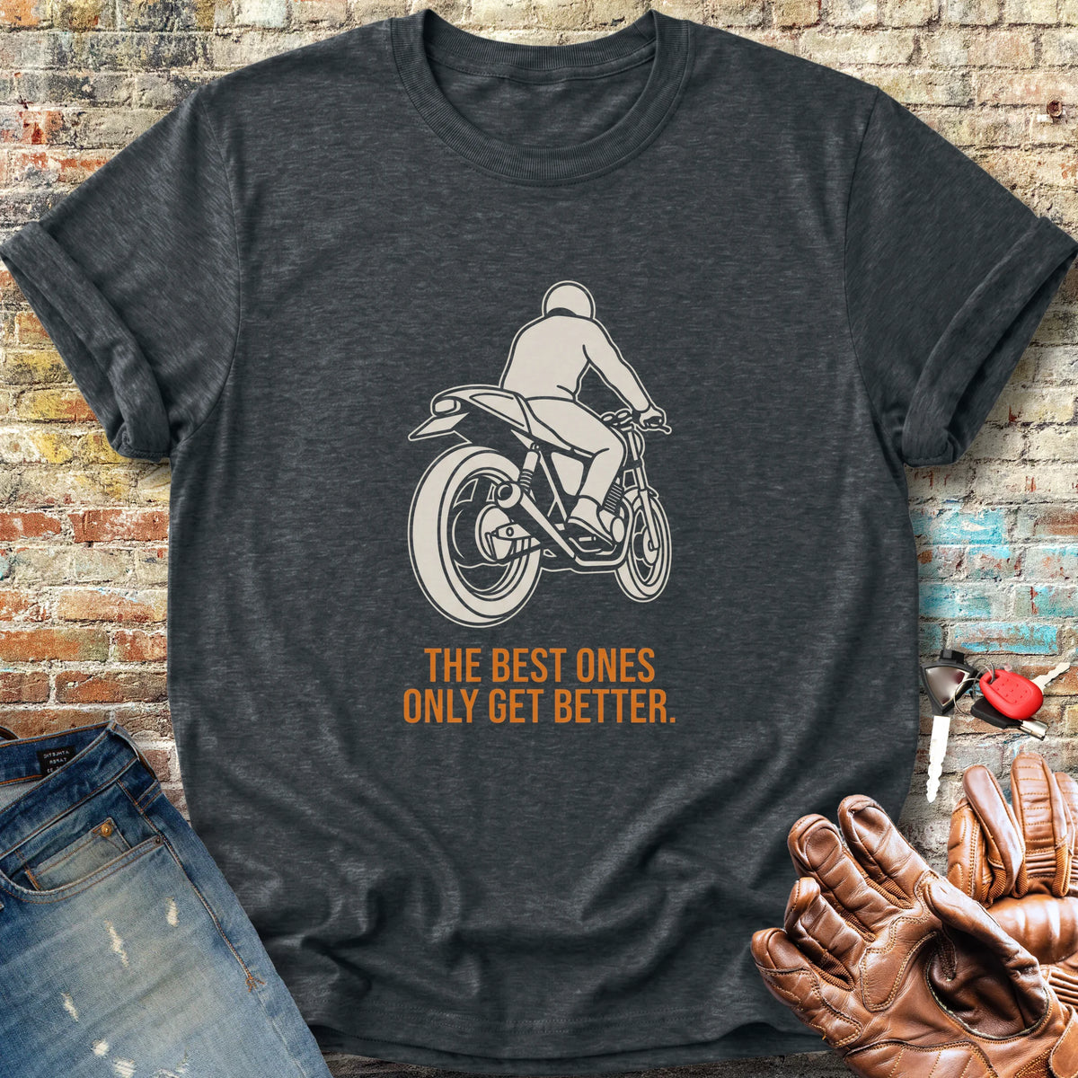 Only Get Better Classic T-Shirt - Dark Heather