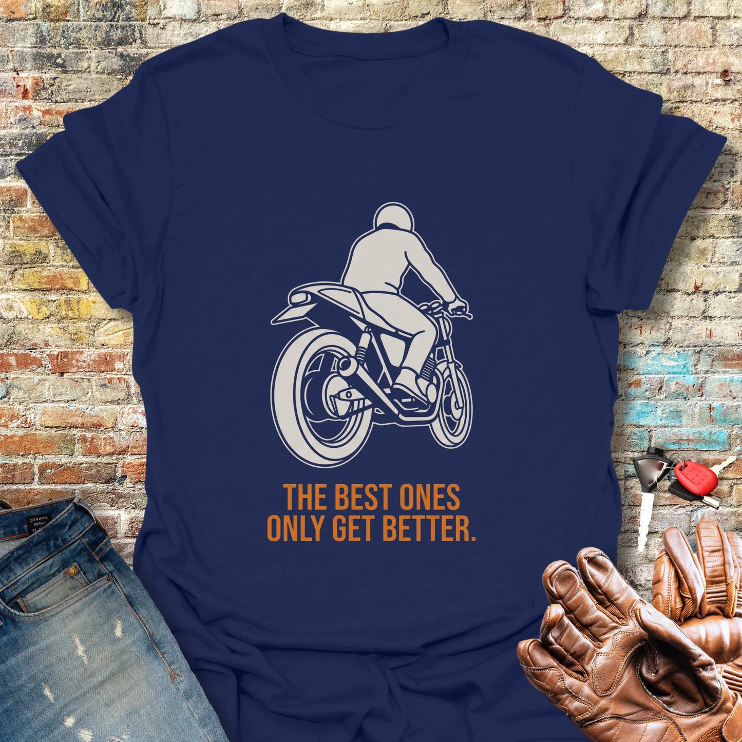 Only Get Better T-Shirt - Navy