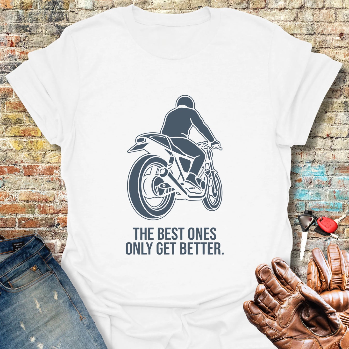 Only Get Better T-Shirt - White