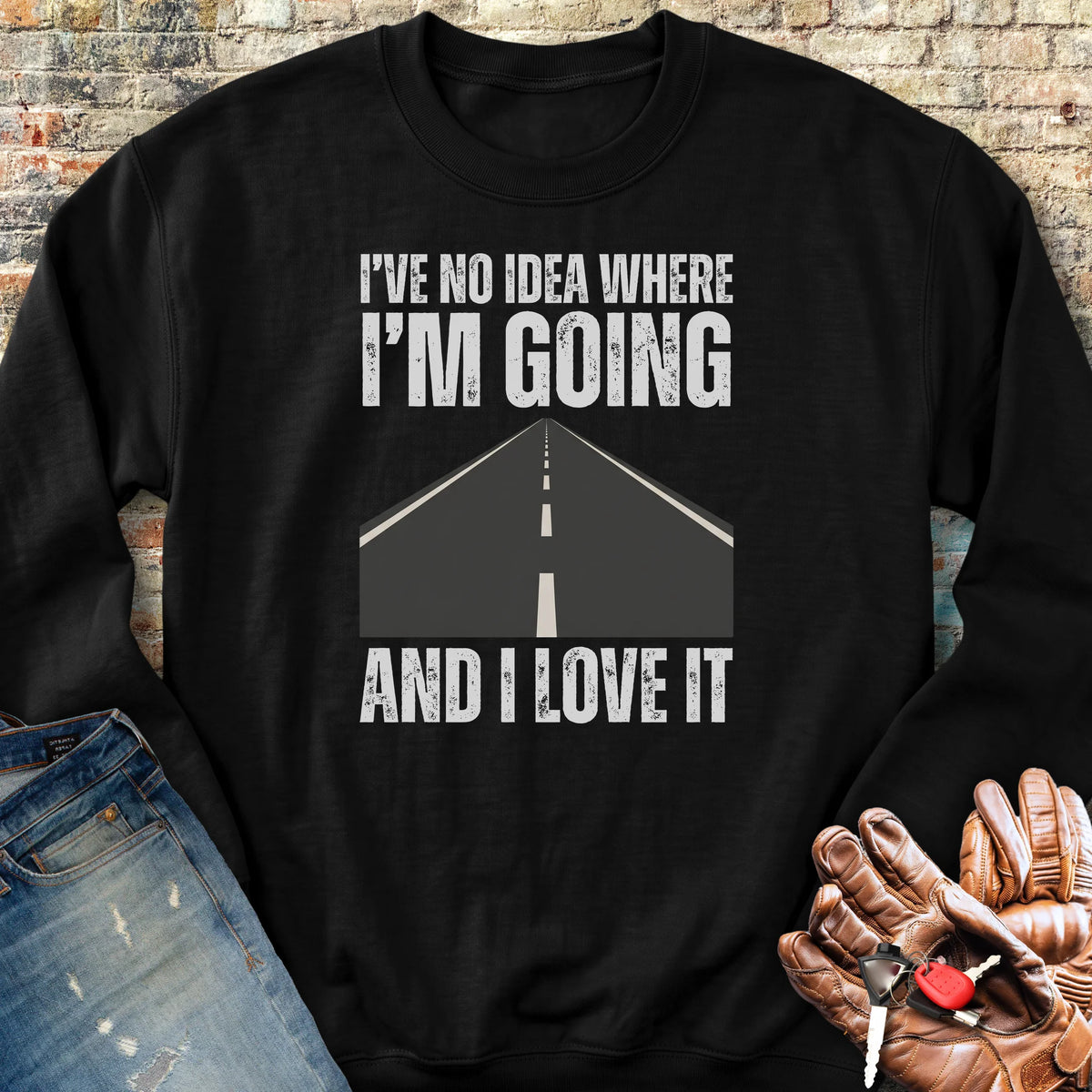 Open Road Sweatshirt - Black