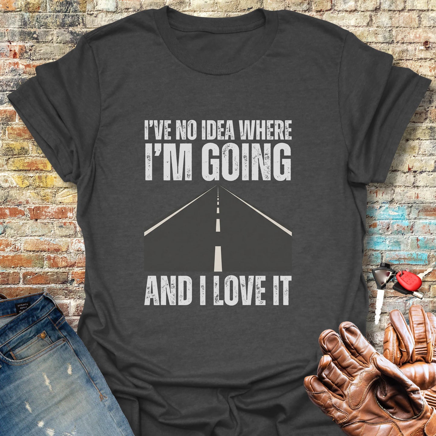 Open Road T-Shirt - Dark Heather