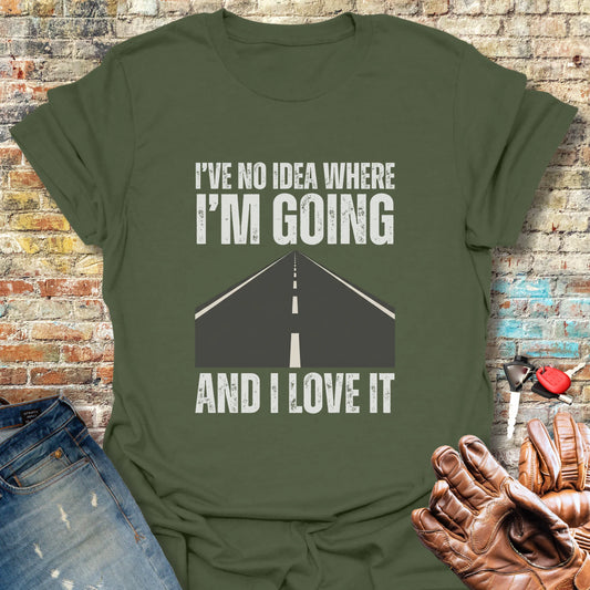 Open Road T-Shirt - Military Green