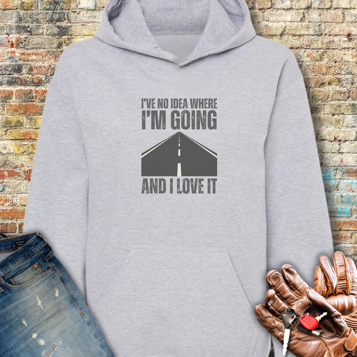 Open Road Hoodie - Sport Grey