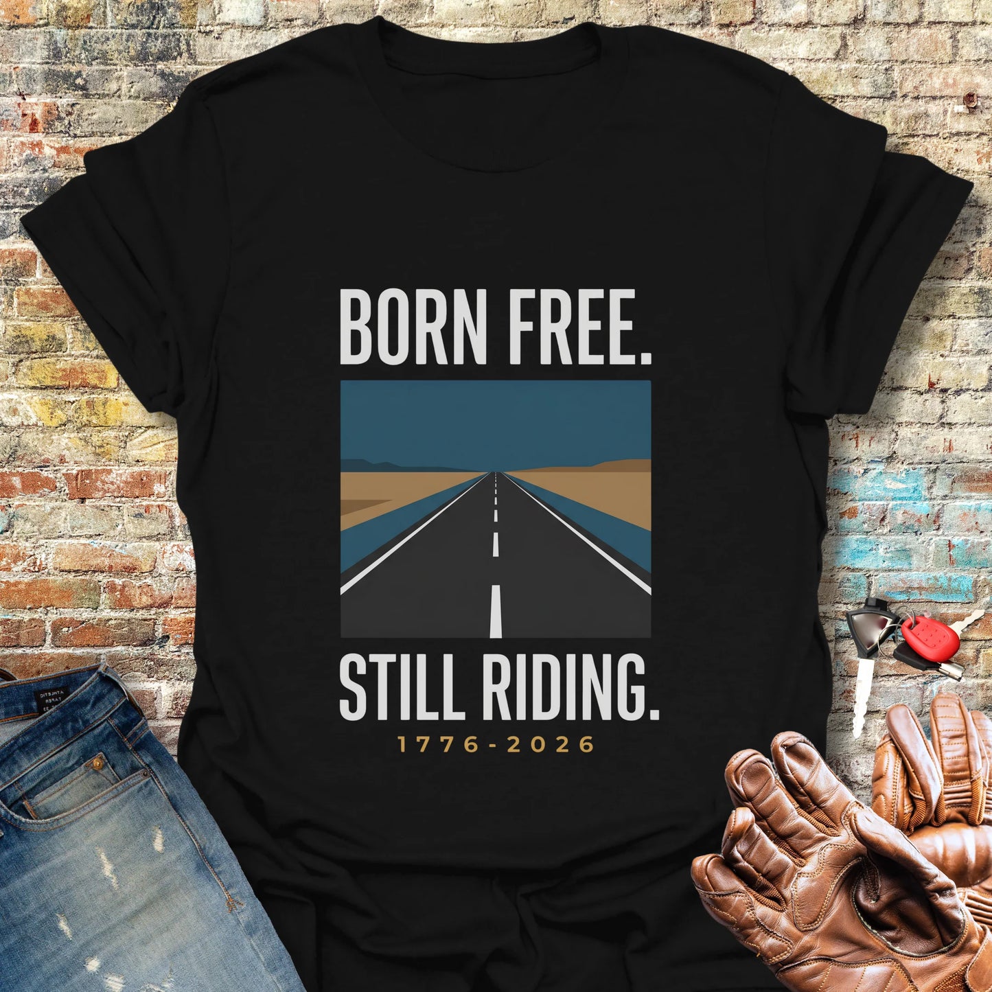 Open Road 250th T-Shirt - Black