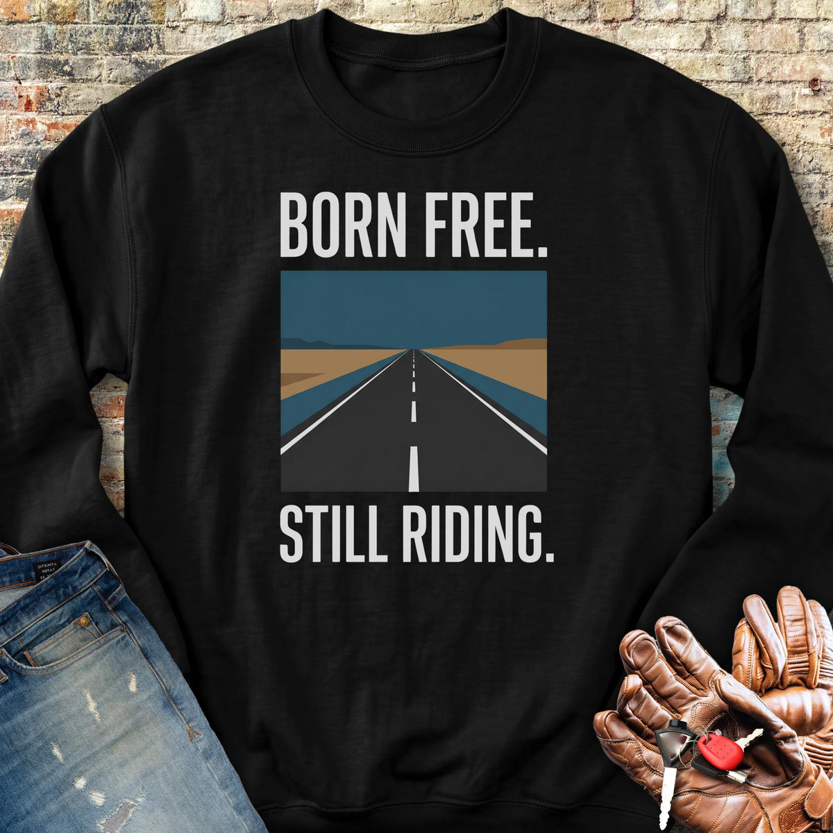 Open Road 250th Sweatshirt - Black